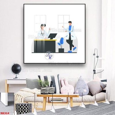 Download file gốc File gốc tranh in nha khoa NK314 (in mica) trang trí