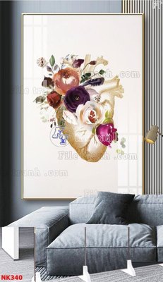 File in trần File gốc tranh in nha khoa NK340 (bản gốc) 5D