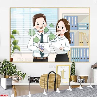 Tải file File gốc tranh in nha khoa NK342 (gốc) làm tranh treo tường