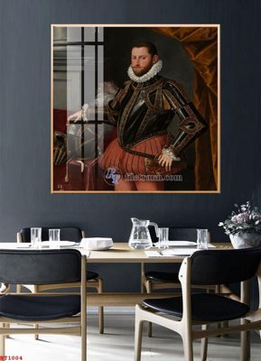 File gốc Tranh phục hưng nhân vật châu âu NT1004 (in ấn) màu sắc trung thực