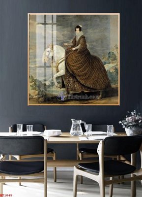 File tranh Tranh phục hưng nhân vật châu âu NT1045 (gốc) in vải canvas