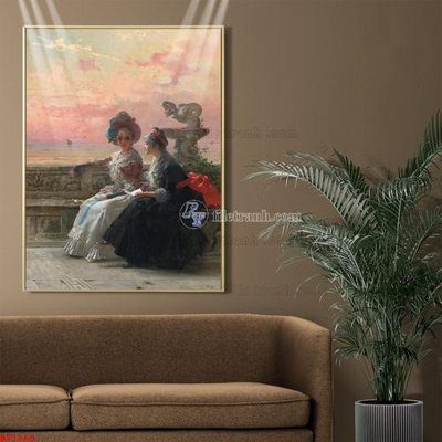 File tranh Tranh phục hưng nhân vật châu âu NT1060 (gốc) chủ đề thiên nhiên