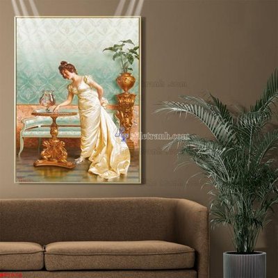 File ảnh gốc Tranh phục hưng nhân vật châu âu NT1072 (chuyên in mica)