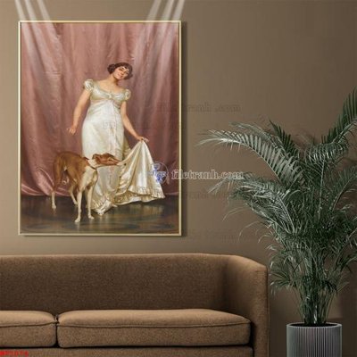 File PSD Tranh phục hưng nhân vật châu âu NT1074 (bản gốc) độ phân giải cao