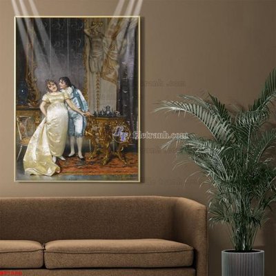 File tranh Tranh phục hưng nhân vật châu âu NT1080 (ảnh gốc) in trần xuyên sáng