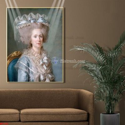 File gốc Tranh phục hưng nhân vật châu âu NT120 (in lụa) chi tiết cao