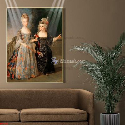 Tải file Tranh phục hưng nhân vật châu âu NT135 (gốc) chủ đề tôn giáo