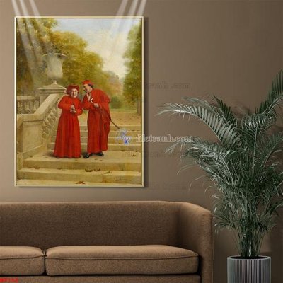 Tải file Tranh phục hưng nhân vật châu âu NT158 (gốc) làm tranh trang trí