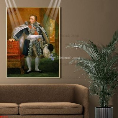 Download file Tranh phục hưng nhân vật châu âu NT171 (gốc) in mica ốp bếp