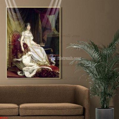 File in ấn Tranh phục hưng nhân vật châu âu NT183 (bản gốc) chất lượng cao