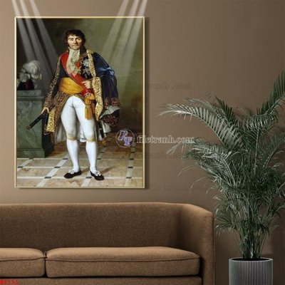 File tranh Tranh phục hưng nhân vật châu âu NT191 (gốc) phong cách tối giản