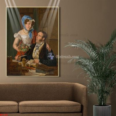 Tải file gốc in lụa Tranh phục hưng nhân vật châu âu NT198 siêu nét