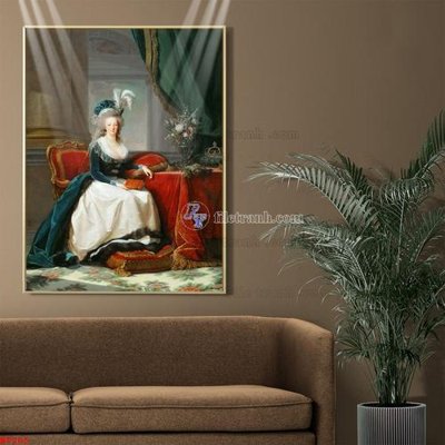 Tải file Tranh phục hưng nhân vật châu âu NT205 (gốc) in tranh tráng gương