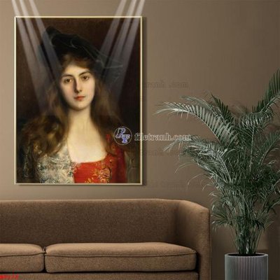 File in mica Tranh phục hưng nhân vật châu âu NT278 (ảnh gốc) đẹp