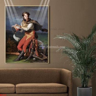 Tải file Tranh phục hưng nhân vật châu âu NT335 (gốc) in tranh tráng gương