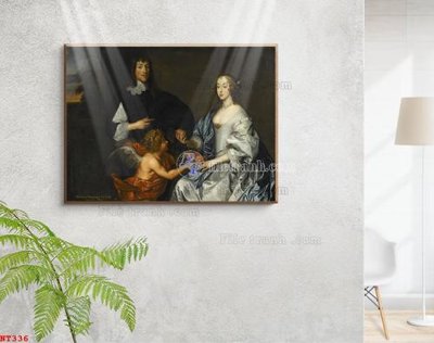 Chi tiết file ảnh Tranh phục hưng nhân vật châu âu NT336 sắc nét