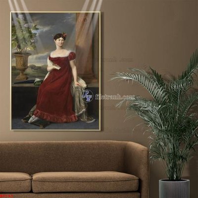 File gốc in ấn Tranh phục hưng nhân vật châu âu NT343 độ phân giải cao