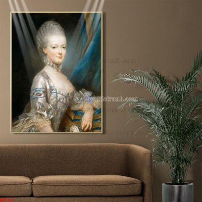 File tranh Tranh phục hưng nhân vật châu âu NT345 (ảnh gốc) in trần 3D