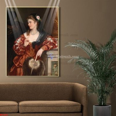 File gốc Tranh phục hưng nhân vật châu âu NT428 (chuẩn màu) cho in offset