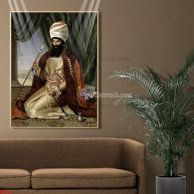 File PSD Tranh phục hưng nhân vật châu âu NT447 (gốc) cho in quảng cáo