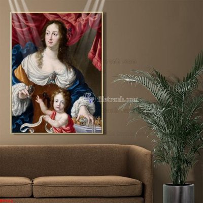 Tải file gốc Tranh phục hưng nhân vật châu âu NT462 (để in lụa)