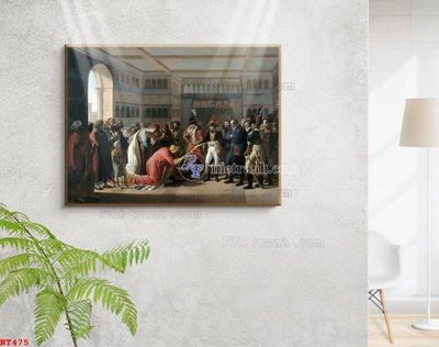 Tải file gốc Tranh phục hưng nhân vật châu âu NT475 (in không vỡ ảnh)