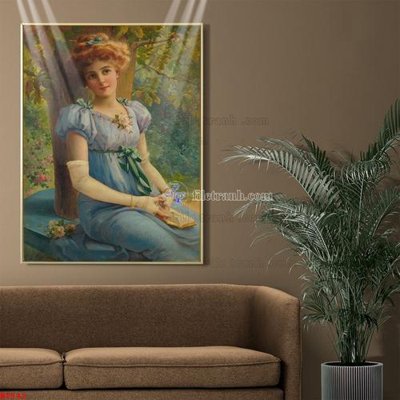 File tranh trang trí Tranh phục hưng nhân vật châu âu NT542 (tải file gốc)