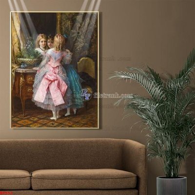 File tranh Tranh phục hưng nhân vật châu âu NT552 (gốc) chủ đề thiên nhiên