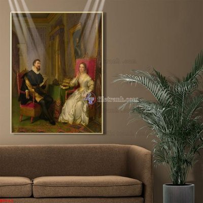 File gốc Tranh phục hưng nhân vật châu âu NT569 (in ấn) không giới hạn