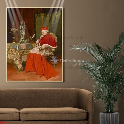 File gốc Tranh phục hưng nhân vật châu âu NT667 (in tráng gương) sang trọng