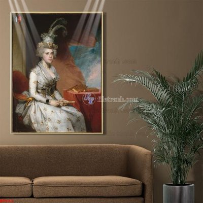 File in trần Tranh phục hưng nhân vật châu âu NT681 (bản gốc) 5D