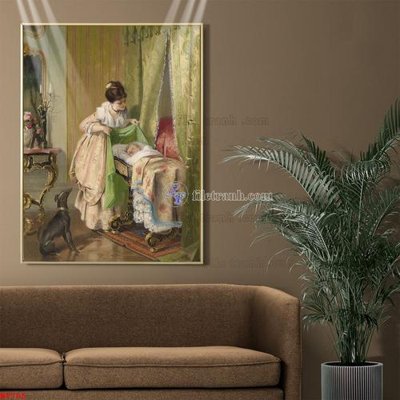 File in trần Tranh phục hưng nhân vật châu âu NT705 (bản gốc 3D) sống động