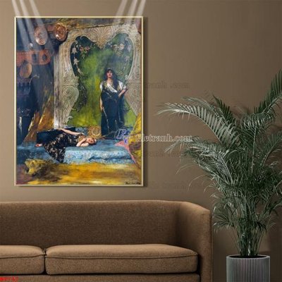 Tải file Tranh phục hưng nhân vật châu âu NT747 (gốc) in ấn chất lượng