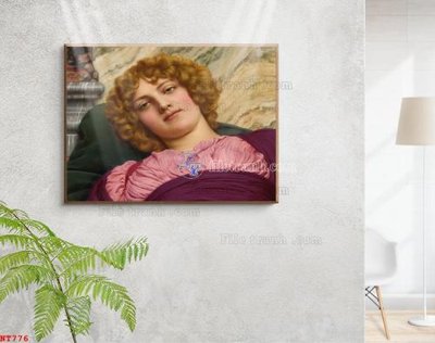 File tranh Tranh phục hưng nhân vật châu âu NT776 (gốc) in trên kính