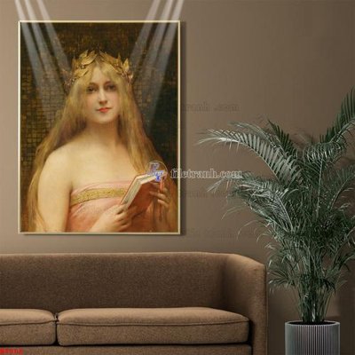 File PSD in ấn Tranh phục hưng nhân vật châu âu NT808 (chất lượng cao)