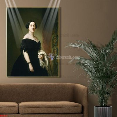 File gốc in ấn Tranh phục hưng nhân vật châu âu NT857 chất lượng vượt trội