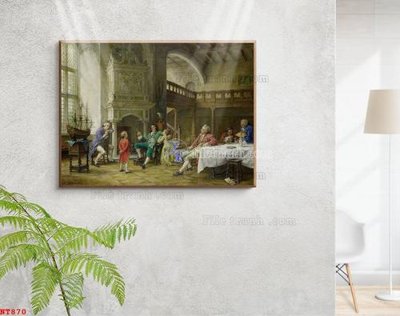 File tranh quảng cáo Tranh phục hưng nhân vật châu âu NT870 (file gốc) chuyên nghiệp