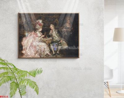 Download file Tranh phục hưng nhân vật châu âu NT915 (chuẩn in) chất lượng cao