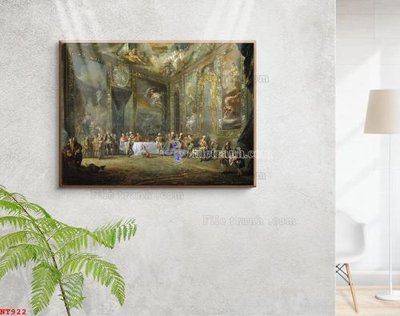 Mua file tranh gốc Tranh phục hưng nhân vật châu âu NT922 tại Filetranh.com