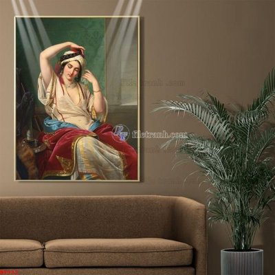 Tải file Tranh phục hưng nhân vật châu âu NT932 (gốc) chủ đề phong thủy