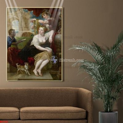 File gốc Tranh phục hưng nhân vật châu âu NT940 (chủ đề hiện đại) trang trí