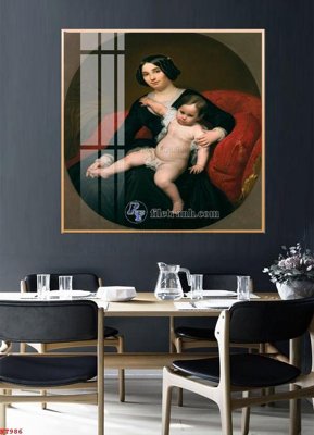 File tranh Tranh phục hưng nhân vật châu âu NT986 (file gốc) chủ đề phong thủy