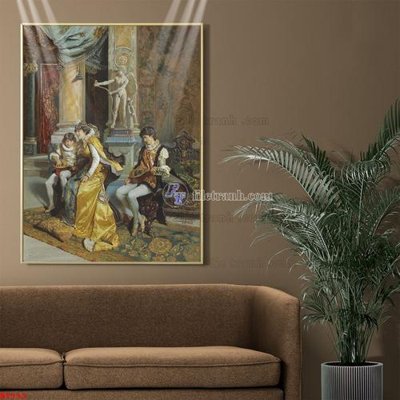 Tải file gốc Tranh phục hưng nhân vật châu âu NT999 (bản PSD) gốc