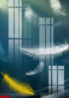 File ảnh file tranh bộ decor in treo tường tráng gương OPIC1335 (gốc) cho trang trí nhà hàng