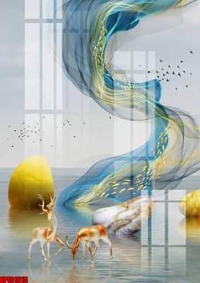 File gốc file tranh bộ decor in treo tường tráng gương OPIC1515 (in mica) trang trí