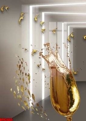 File in ấn file tranh bộ decor in treo tường tráng gương OPIC1665 (bản gốc) từ file gốc