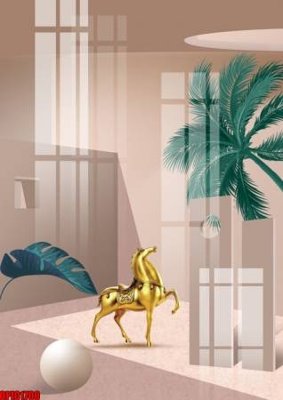 Tải file gốc file tranh bộ decor in treo tường tráng gương OPIC1700 (bản PSD) chỉnh sửa được