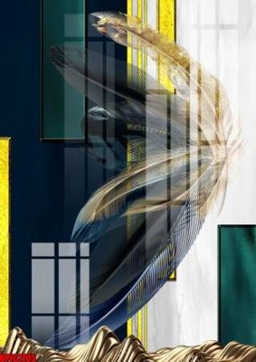 File in mica file tranh bộ decor in treo tường tráng gương OPIC1705 (bản gốc) sắc sảo