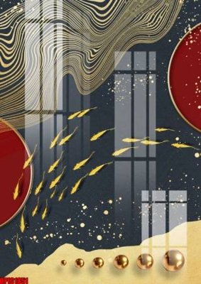 File tranh in mica file tranh bộ decor in treo tường tráng gương OPIC1851 (độ phân giải cao)