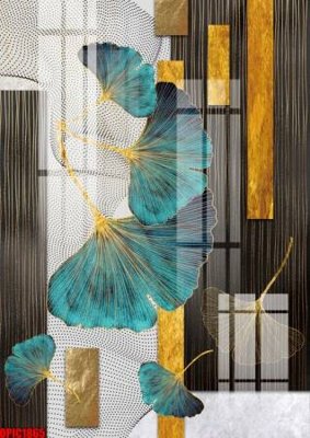 File gốc file tranh bộ decor in treo tường tráng gương OPIC1865 (chuẩn màu) cho in offset